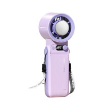 Portable Handheld Cooling Fan Rechargeable 6000mAh Foldable Powerful Winds Turbo Fans 199 Speed for Outdoor B