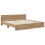 VidaXL vidaXL Bed Frame Artisan Oak 180 x 200 cm Engineered Wood 5