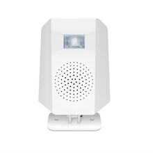 5V Standing Rotatable Infrared Motion Sensor Alarm Volume Adjustable PIR Voice Player EU PLUG