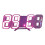 3D Digital Alarm Clock Wall LED Clock Desktop Alarm Clock with Temperature Suitable for Home Kitchen and Office A 1