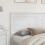 VidaXL vidaXL Headboard Gloss White 100 cm Engineered Wood 5
