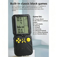 Elderly Childhood Gift Handheld Portable Classic Game Console Nostalgic Educational Toys with Games for Kids and Seniors