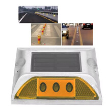 4X LED Solar Power Ground  Lights Waterproof Outdoor Driveway Road Highway Spike Lamp