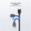 4X USB 3.0 Type A to USB3.0 Micro-B Male Data Cable Adapter Cord for External Hard Drive Disk HDD Super Speed Cable 3