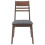 VidaXL vidaXL Dining Chairs 2 pcs Light Brown 43 x 54 x 89 cm 5