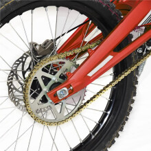 Catena 420 per , Catena di Trasmissione con o- per Accessori per Moto da per Light Bee SX, 120 Maglie.