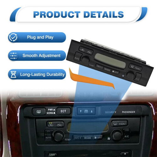 55900-35360 AC Heater Climate Control Panel Module for  4Runner 1999 2000 2001 2002 Car Accessories 2