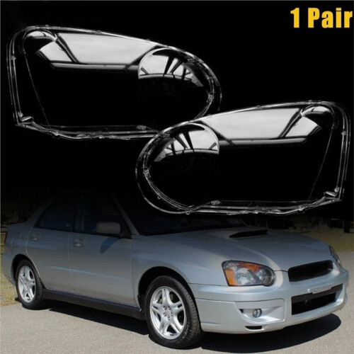 Für  Impreza 2003-2005 Scheinwerferabdeckung Transparenter Lampenschirm Scheinwerfergehäuse Auto Ersatz Frontlinse 1