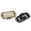 9V Guitar Battery Box Push-Button Guitar Battery Compartment for Active Guitar Oval Style Battery Holder Case 2