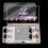 Tempered Glass Screen Protector for AYN THOR Game Console Upper+Lower Screen Dual Screen HD Glass Screen Protectors 5