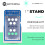 3D Printer Stand for Bitaxe Gamma 601 for Bitaxe  401 Miner Bracket for Bitaxe Gamma 601 Stand 2