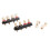 Speaker Amplifier Output 4 Position Terminal Block Speaker Gold-Plated Audio External Banana Socket Connector 3