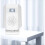 5V Standing Rotatable Infrared Motion Sensor Alarm Volume Adjustable PIR Voice Player EU PLUG 6