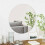 VidaXL vidaXL Wall Mirror Round Ø 60 cm Tempered Glass 1