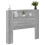 VidaXL vidaXL Storage Headboard with LED Grey Sonoma Engineered Wood 5
