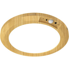Lampe de plafond LED sans fil avec détecteur de mouvement, batterie, blanche, 20x20 cm — éclairage placard