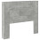 VidaXL vidaXL Storage Headboard with LED Concrete Grey Engineered Wood 5