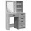 VidaXL vidaXL Dressing Table 2 pcs Grey 50 x 41 x 135 cm Engineered wood 4