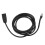 2X High Quality Black 10 Pin 3.5 mm Jack Socket Car USB AUX IN Adapter Cable for  E39 E53 BM54 X5 E46 6