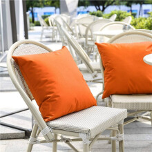 8Pcs Outdoor Waterproof Throw Pillow Covers Water Resistant Garden Chair Cushion Case for Couch Decoration 18X18 Inches