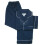 Ten West Apparel Men's Short Sleeve Long Leg Solid Pyjama Set 1