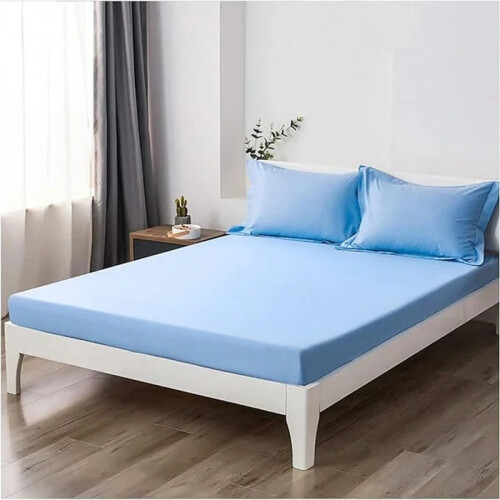 30cm Deep Pocket Fitted Sheet Mattress Protector for All Beds 90-180cm 1