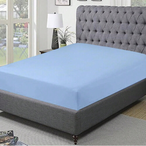 30cm Deep Pocket Fitted Sheet Mattress Protector for All Beds 90-180cm 2