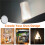 Single Under Cabinet LED Puck Lights Plug in, 3D Printer LED Lamp Kit 001 DIY USB Powered 5V Dimmable Touch 4