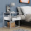 (Matt, Modern/Contemporary) Metal bedside table side table Flokas M 4