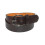 CTM Womens 35 mm Wide Basic Bridle Belt 4