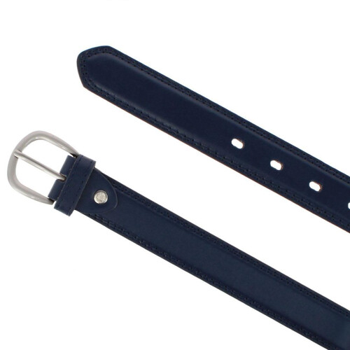 CTM Men's 28.5 mm Wide Basic Dress Belt 1