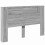 VidaXL vidaXL Storage Headboard with LED Grey Sonoma Engineered Wood 4