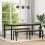 VidaXL vidaXL Dining Tables 2 pcs 180 x 90 x 75 cm Engineered Wood 1