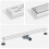 VidaXL vidaXL Shower Drain 2-in-1 with 360 Siphon Silver 80 cm 5