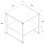 (Home Assembly Required, Coffee Tables) Design Sofatic coffee table Insasi M White 4