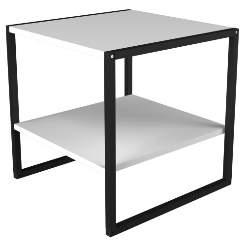 (Home Assembly Required, Coffee Tables) Design Sofatic coffee table Insasi M White 1