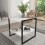 (Home Assembly Required, Coffee Tables) Design Sofatic coffee table Insasi M White 3