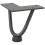 VidaXL vidaXL Hairpin Legs for Coffee Table 4 pcs Anthracite 10 cm Solid Steel 5