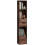 Homcom HOMCOM Bookcase with Drawers Adjustable Shelf 158 cm Rustic Brown 2