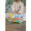 Strumento musicale - GOKI - Cajon Flower Power - Legno - Design Pace e Amore - Per bambini 4-8 anni 5