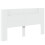 VidaXL vidaXL Storage Headboard with LED White Engineered Wood 4