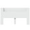 VidaXL vidaXL Storage Headboard with LED White Engineered Wood 5
