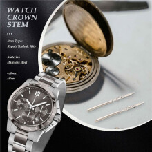 50 Stück Uhrwerk Uhr Stahl Schaft Krone Kit Uhr Teile Teile NH35 NH36 NH38 NH39 Uhrwerk Uhr Ersatzteile Ersatz Teile