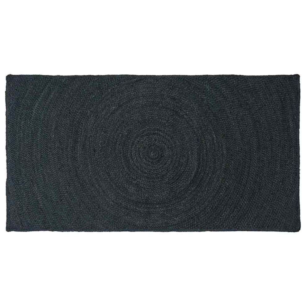 Vidaxl Area Rugs Dark Grey 80 X 150 Cm Jute