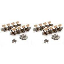 2 Set Mandolin Tuning Pegs Set Right & Left Hand Tuners 8 String Machine Heads Mandolin Instrument Accessories
