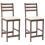 VidaXL vidaXL Dining Chairs 2 pcs Light Brown 40 x 47.5 x 99.5 cm 5