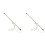 2X Saxophone LED Leak Light Sax Repair Light with USB Plug and  Test Light Multifunction 1