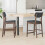 VidaXL vidaXL Dining Chairs 2 pcs Light Brown 48 x 49 x 95 cm 1