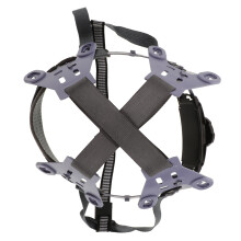 Duurzame Hardhat Binnenvoering Met Knop Ventilatie Lichtgrijs