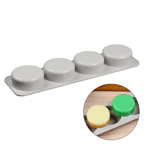 Massageborstel 4-Kamer Silicone Zeepvorm Mal Non-Stick